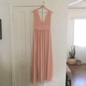 Lulu’s Blush Maxi Dress